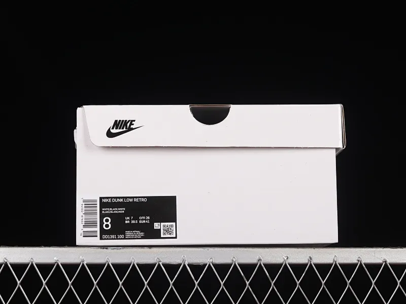 All Categories Nk SB Dunk Series Nk SB Dunk Low Low-top sneakers Nk Dunk Low "Black" Panda style Customized version of deconstructed shoelace graffiti low-top sneakers DD1391-100
